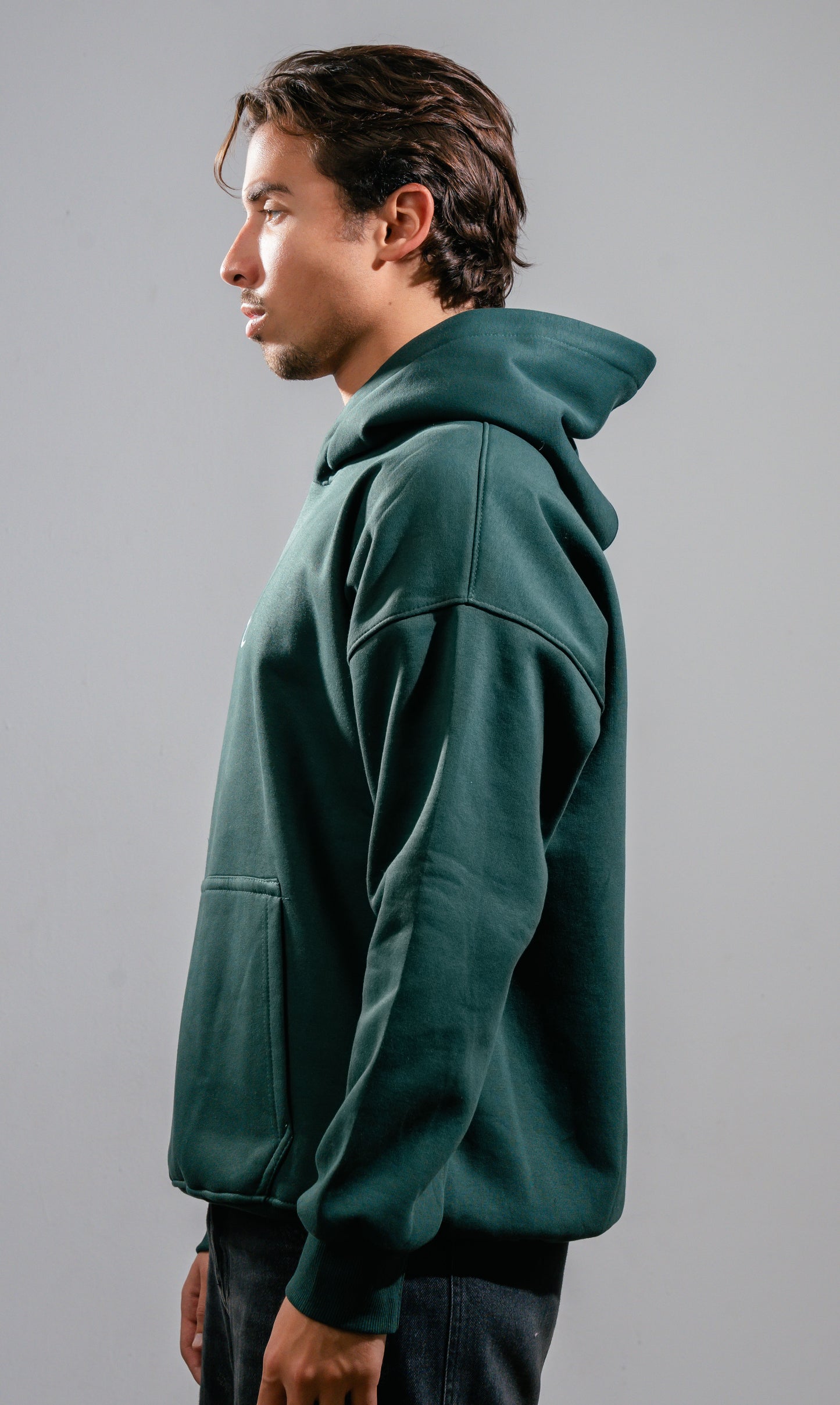 Basic Green Hoodie