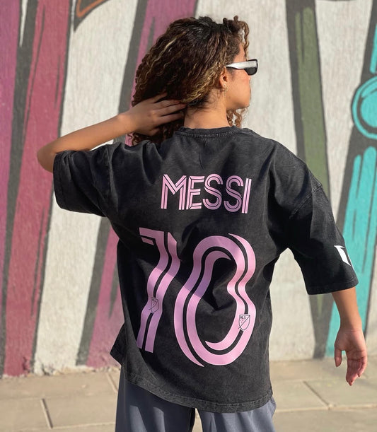 Messi Washed T-shirt